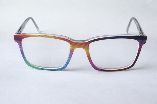 Color Explosion Prints Magnetic Eyewear Toppers | Compatible with PAIR®