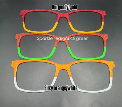 Two-Tone Magnetic Eyewear Toppers | Compatible with PAIR