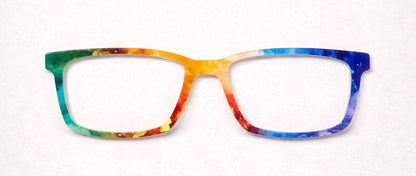 Color Explosion Prints Magnetic Eyewear Toppers | Compatible with PAIR®