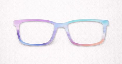Color Explosion Prints Magnetic Eyewear Toppers | Compatible with PAIR®