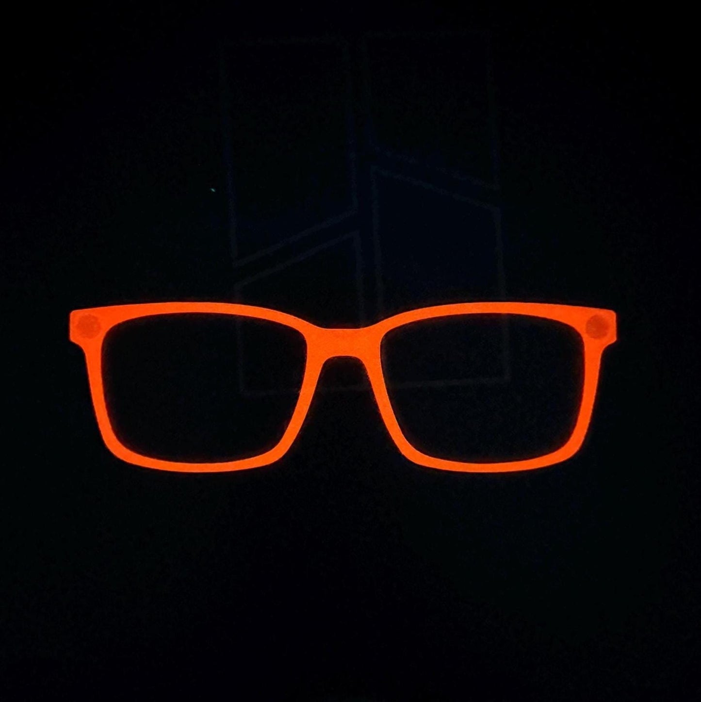 Glow-In-The-Dark Magnetic Eyewear Toppers | Compatible with PAIR