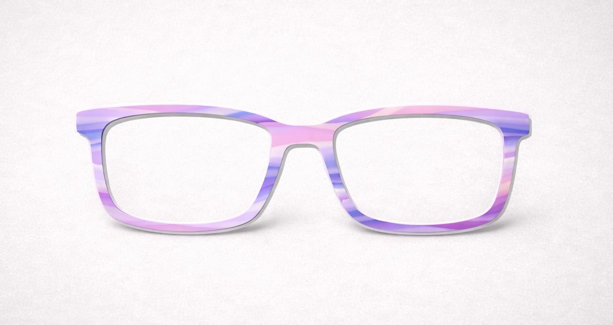 Color Explosion Prints Magnetic Eyewear Toppers | Compatible with PAIR®
