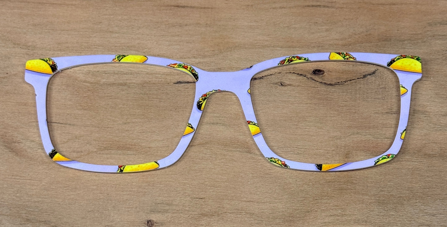 Food Prints Magnetic Eyewear Toppers | Compatible with PAIR