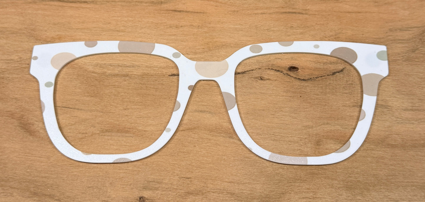Polka Dot Prints Magnetic Eyewear Toppers - UV Printed | Compatible with Pair Eyewear