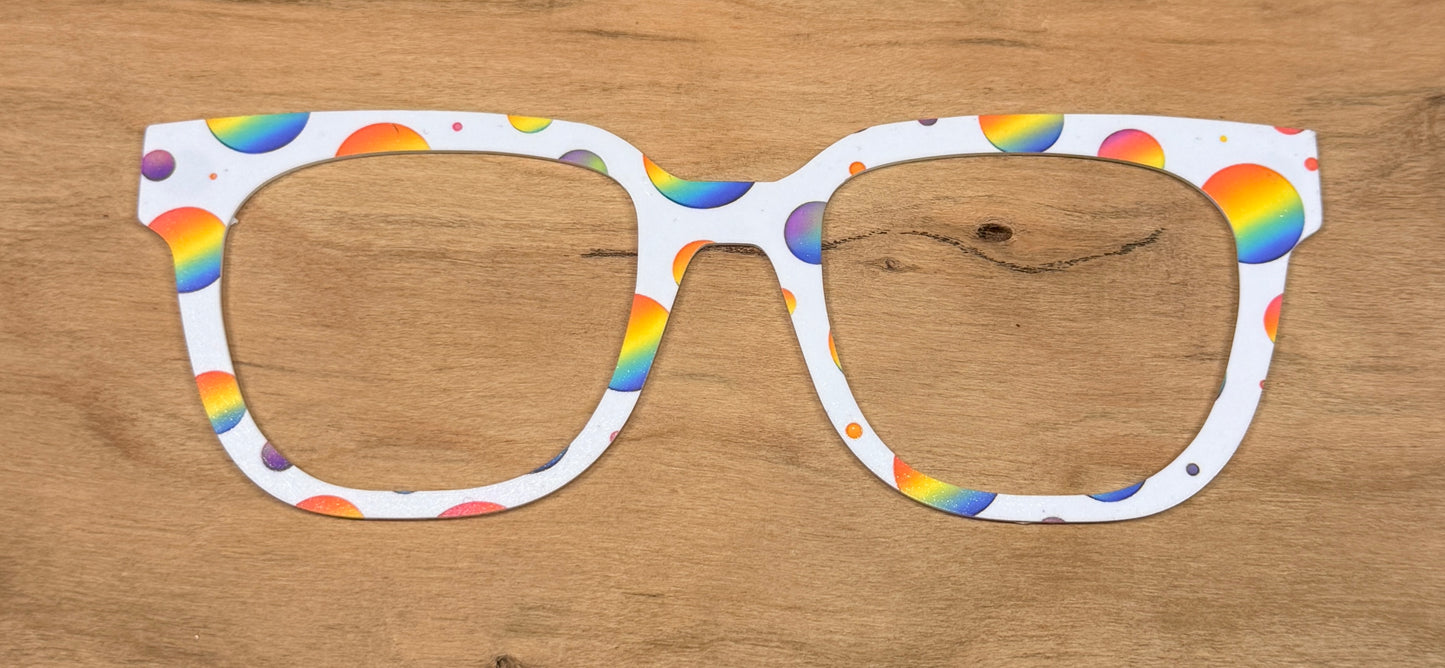 Polka Dot Prints Magnetic Eyewear Toppers - UV Printed | Compatible with Pair Eyewear