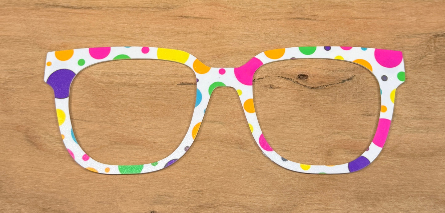 Polka Dot Prints Magnetic Eyewear Toppers - UV Printed | Compatible with Pair Eyewear
