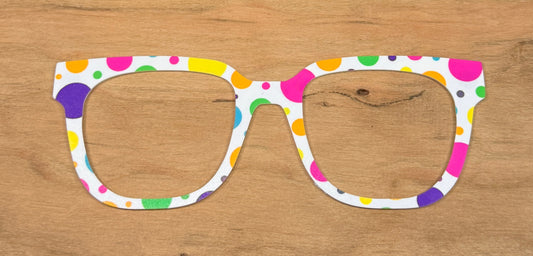Polka Dot Magnetic Eyewear Toppers - UV Printed | Compatible with Pair Eyewear
