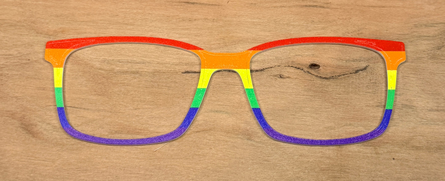 Pride Printed Magnetic Eyewear Toppers | Compatible with PAIR