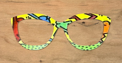 Custom Printed Magnetic Eyewear Toppers | Compatible with PAIR®