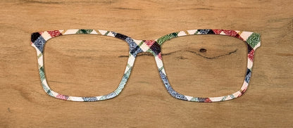 Printed Pattern Magnetic Eyewear Toppers | Compatiable with PAIR
