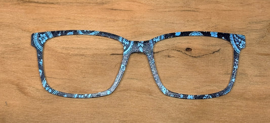 Printed Pattern Magnetic Eyewear Toppers | Compatiable with PAIR