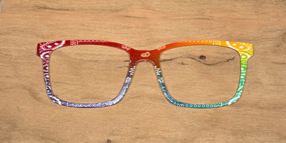 Printed Pattern Magnetic Eyewear Toppers | Compatiable with PAIR