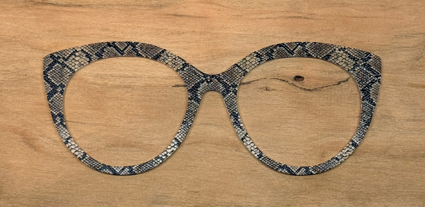Animal Print Magnetic Eyewear Toppers | Compatible with PAIR Eyewear