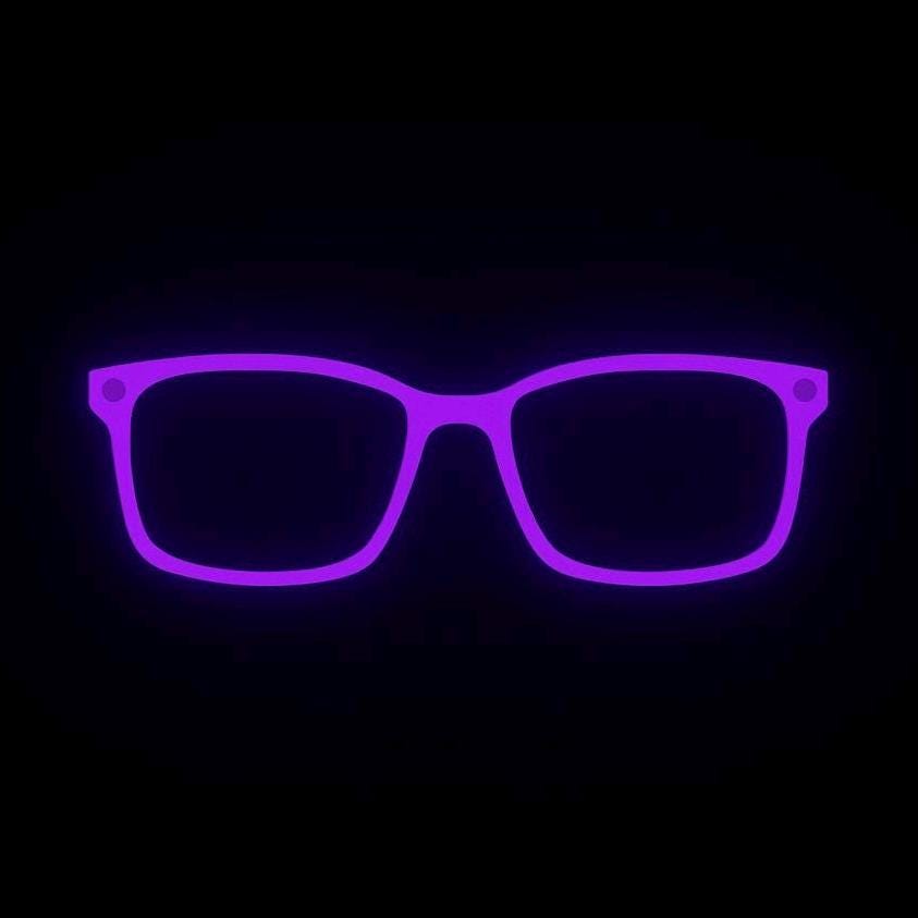 Glow-In-The-Dark Magnetic Eyewear Toppers | Compatible with PAIR
