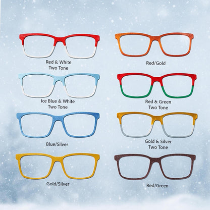 Holiday  Magnetic Eyewear Toppers | Compatible with PAIR